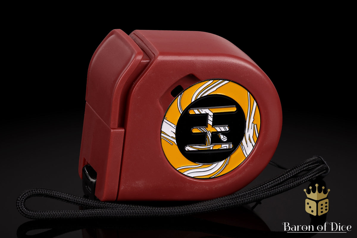 Wargaming Tape Measure | Baron's Coin™ Compatible | Infinity: Yu Jing