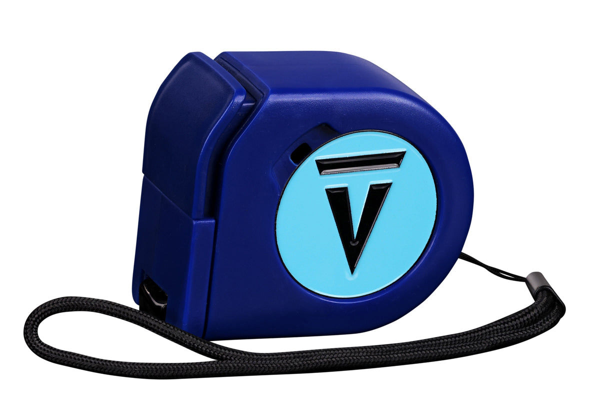 Wargaming Tape Measure | Baron's Coin™ Compatible | Vanguard Tactics | Light Blue