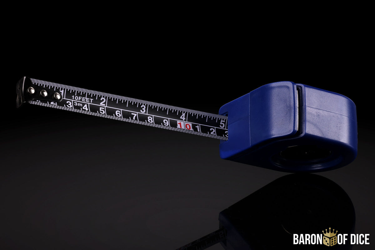 Wargaming Tape Measure | Baron's Coin™ Compatible | Baron