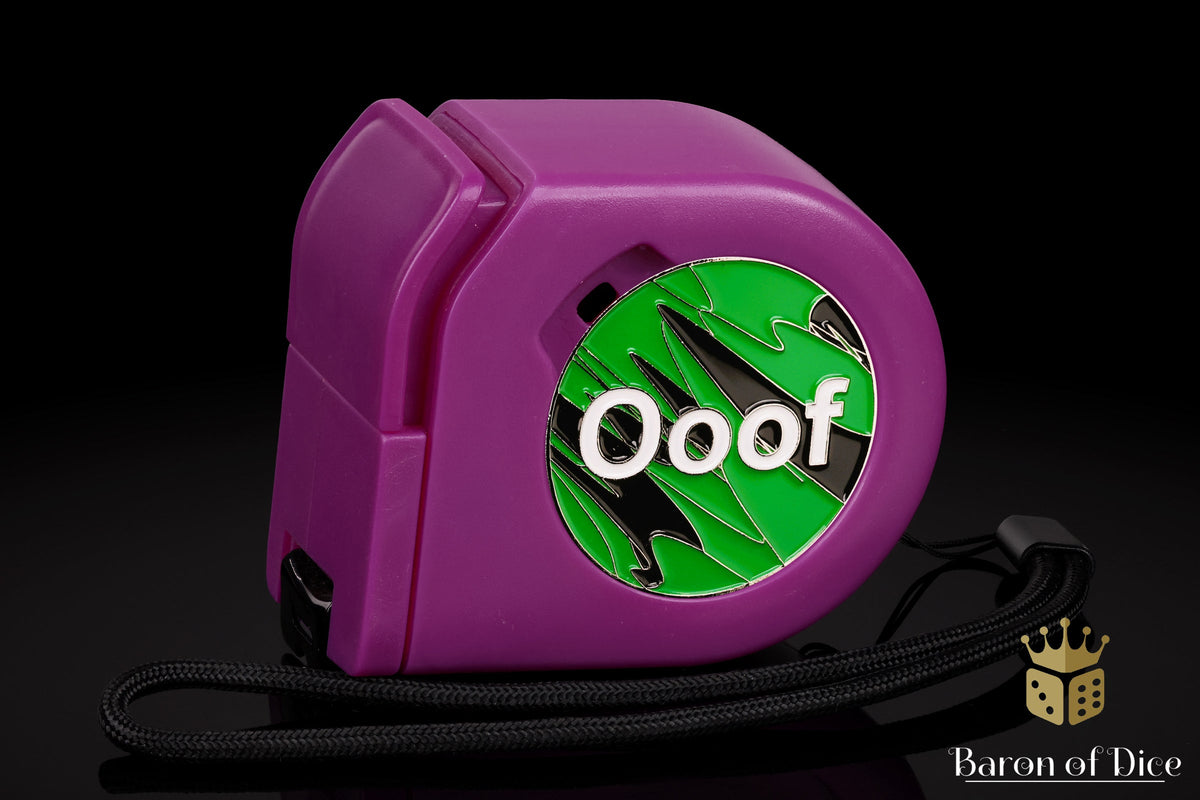 Wargaming Tape Measure | Baron's Coin™ Compatible | Ooof | Green