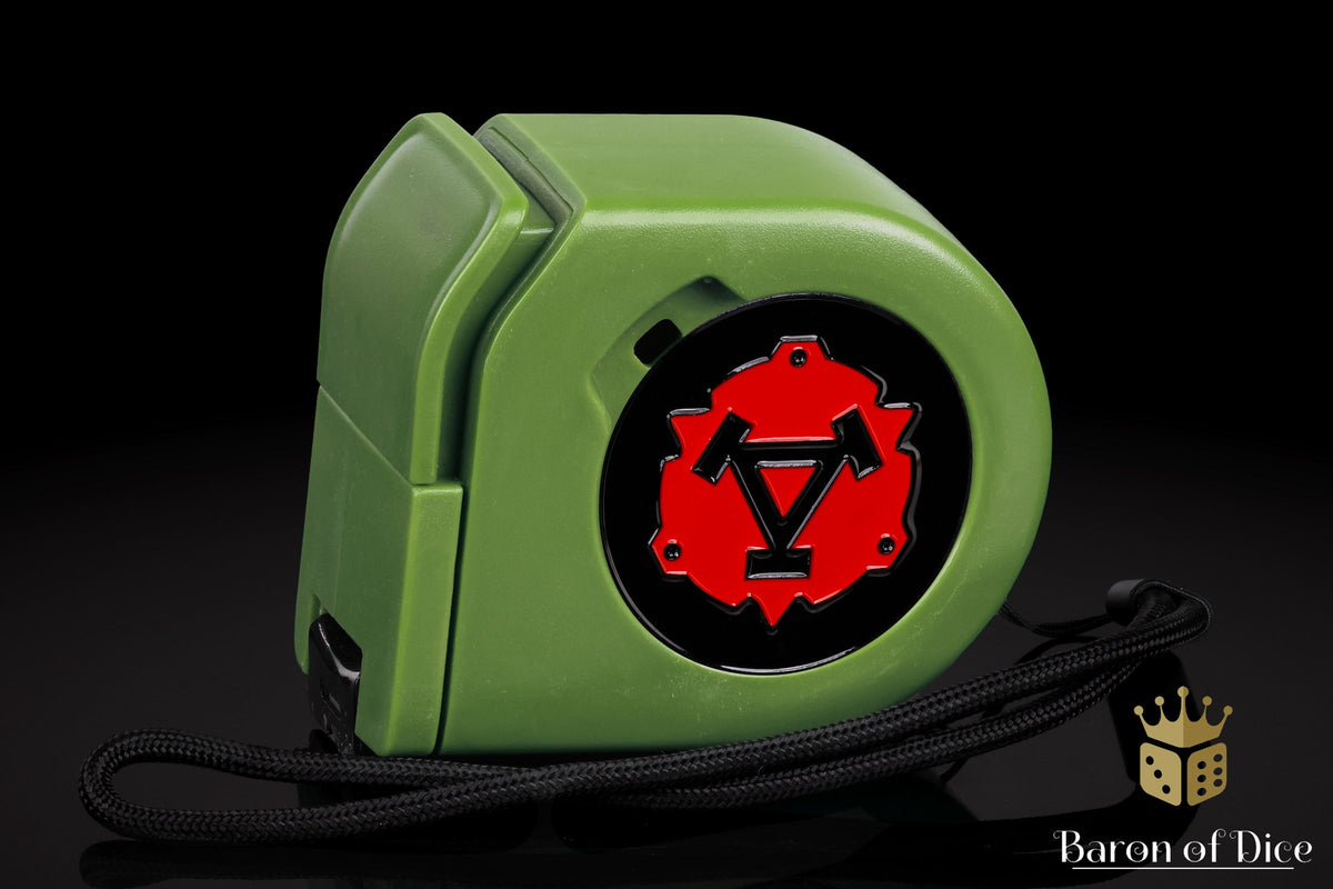 Wargaming Tape Measure | Baron's Coin™ Compatible | Warmachine: Khador | Winter Korps