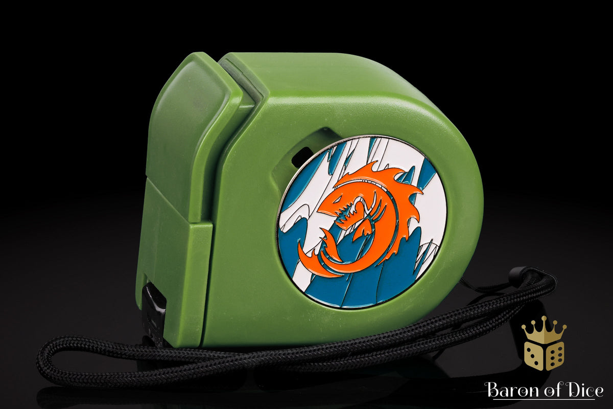 Wargaming Tape Measure | Baron's Coin™ Compatible | Sea Monsters