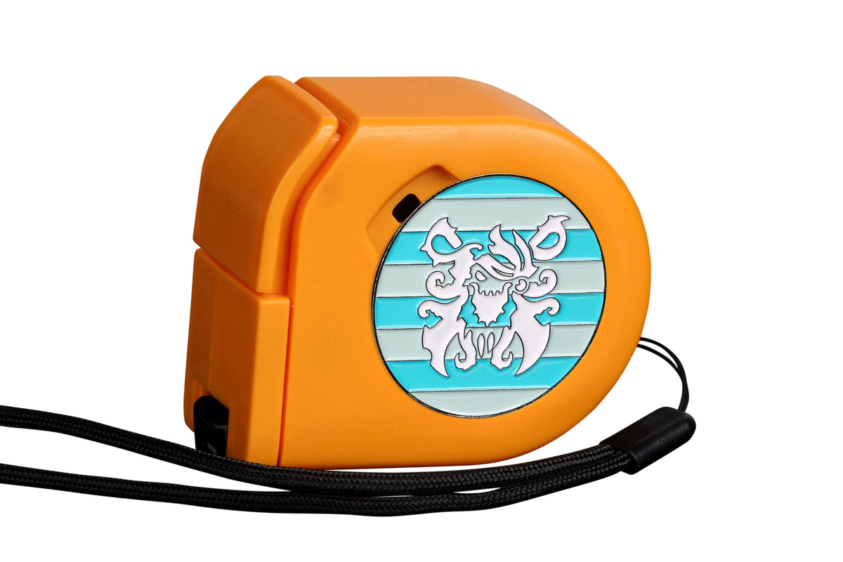 Wargaming Tape Measure | Baron's Coin™ Compatible | Warmachine: Brineblood Marauders