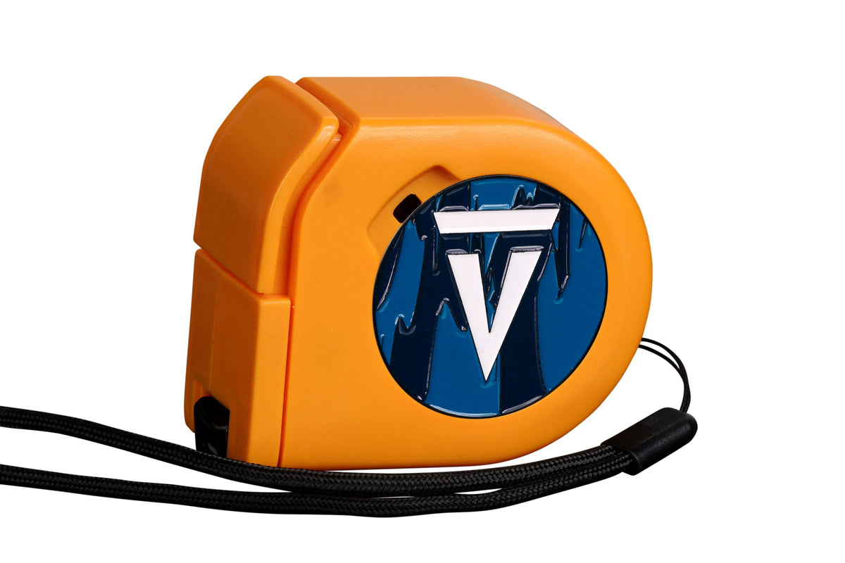 Wargaming Tape Measure | Baron's Coin™ Compatible | Vanguard Tactics | Dark Blue