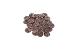 Egyptian Themed Gaming Coins - Tiny 15mm (18-Pack)
