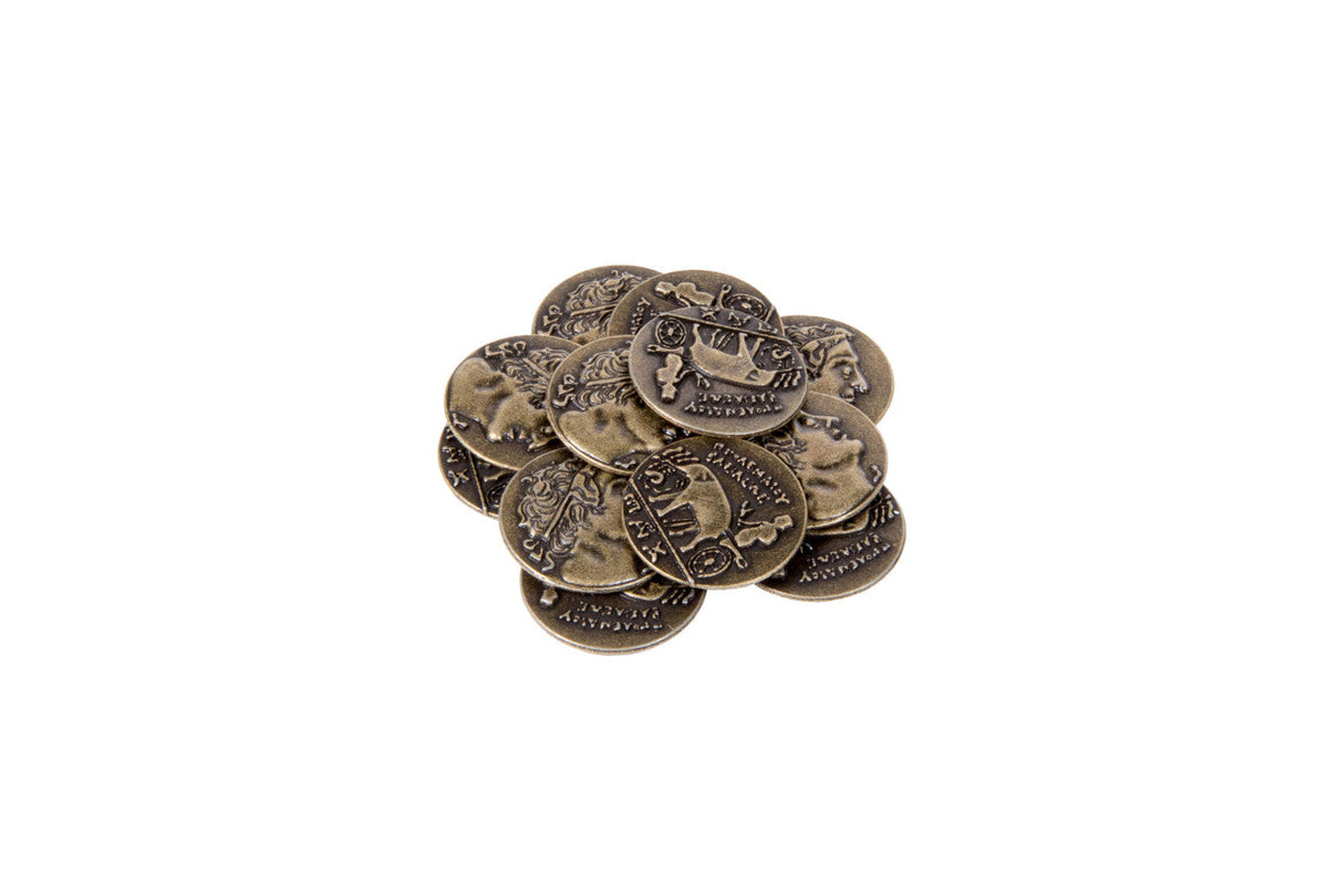 Egyptian Themed Gaming Coins - Medium 25mm (12-Pack)