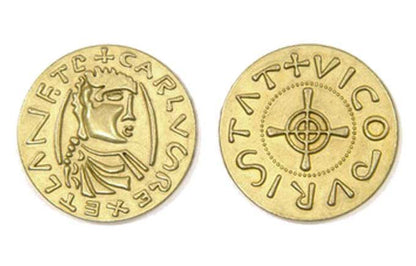 Middle Ages Themed Gaming Coins - Jumbo 35mm (6-Pack)