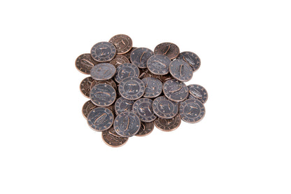 Pirate Ships Themed Gaming Coins - Tiny 15mm (18-Pack)