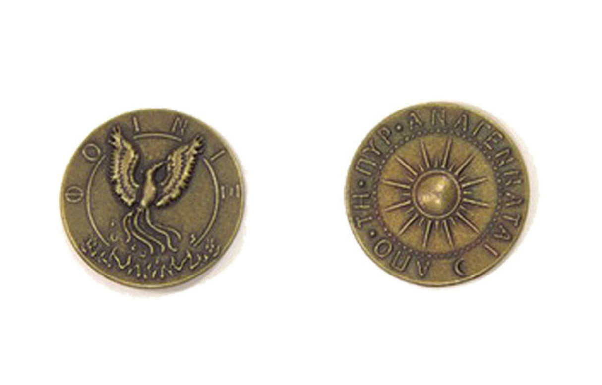 Mythological Creatures Themed Gaming Coins - Medium 25mm (12-Pack)