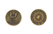 Mythological Creatures Themed Gaming Coins - Medium 25mm (12-Pack)