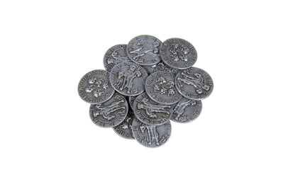 Mythological Monsters Themed Gaming Coins - Small 20mm (15-Pack)
