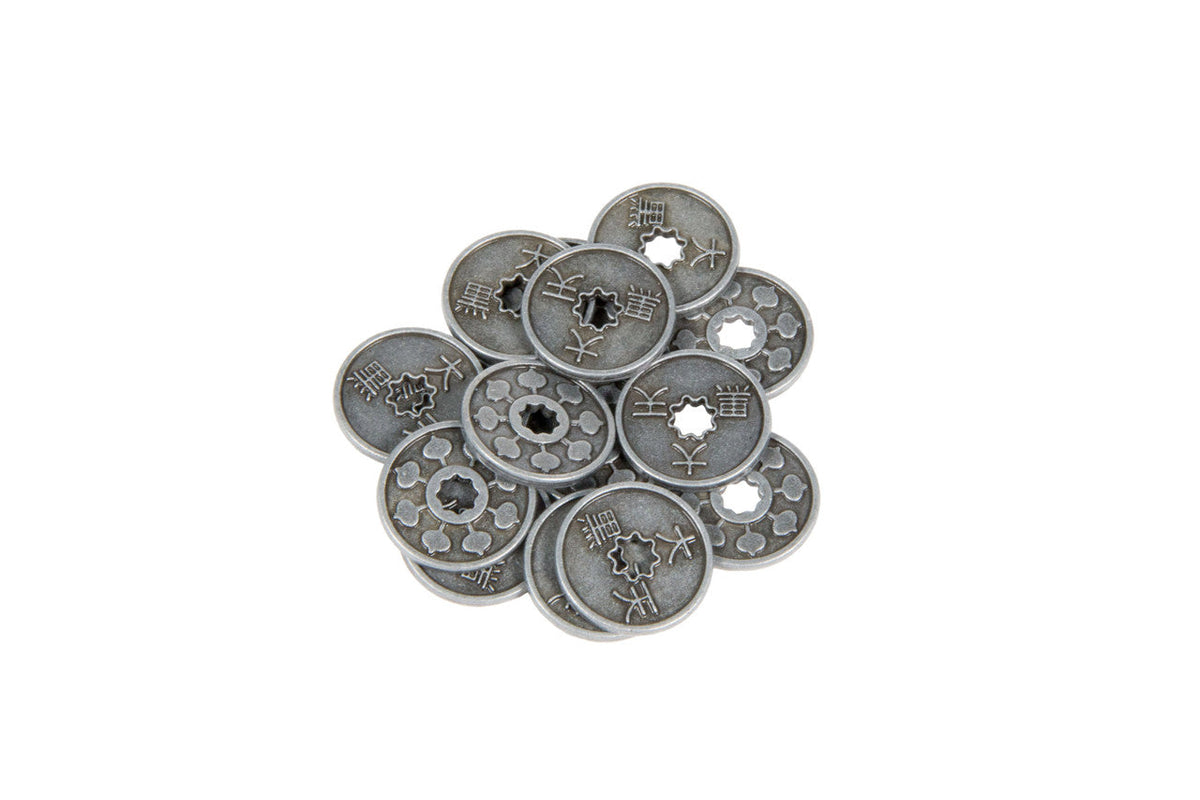 Japanese Themed Gaming Coins - Small 20mm (15-Pack)