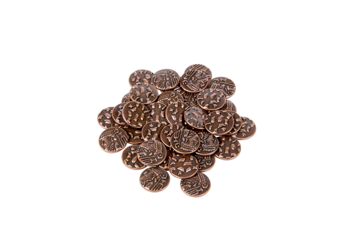 Persian & Asia Minor Themed Gaming Coins - Tiny 15mm (18-Pack)