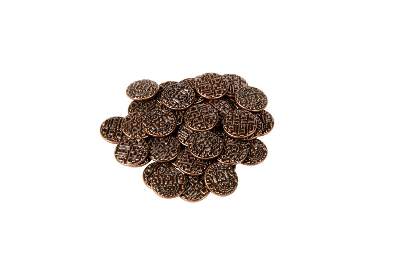 Indian Themed Gaming Coins - Tiny 15mm (18-Pack)