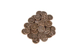 Anglo-Saxon Themed Gaming Coins - Tiny 15mm (18-Pack)