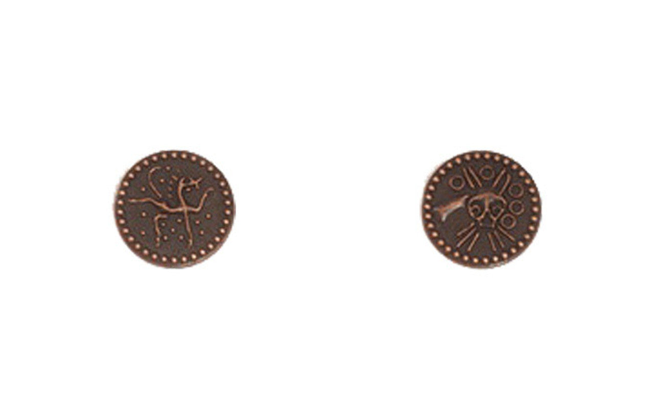 Anglo-Saxon Themed Gaming Coins - Tiny 15mm (18-Pack)
