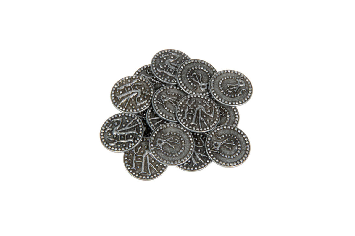 Anglo-Saxon Themed Gaming Coins - Small 20mm (15-Pack)