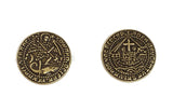 Early English Kings Themed Gaming Coins - Medium 25mm (12-Pack)
