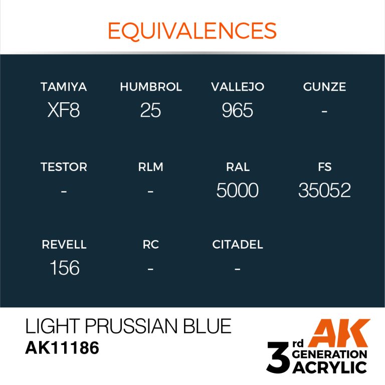 Light Prussian Blue