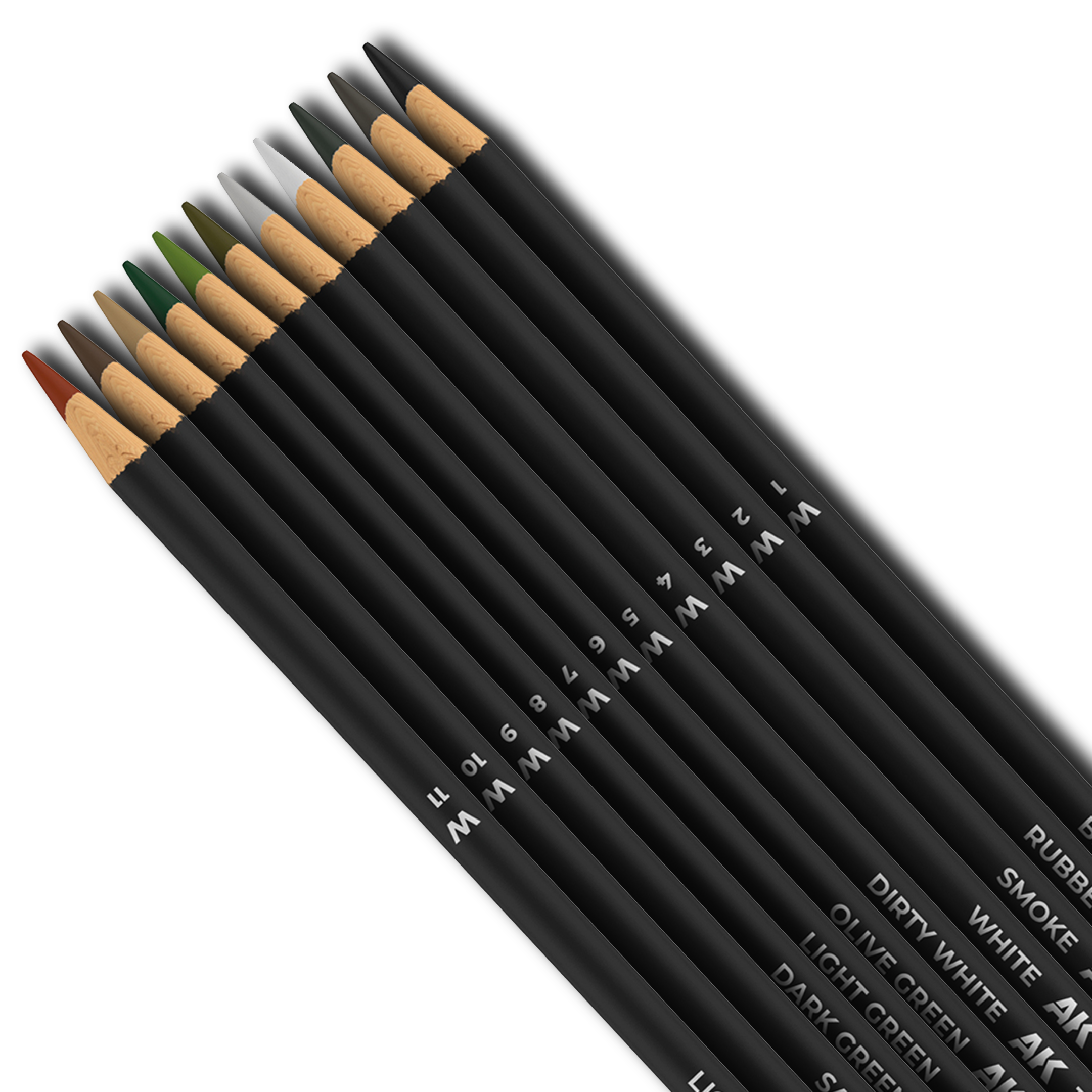 Weathering Pencils