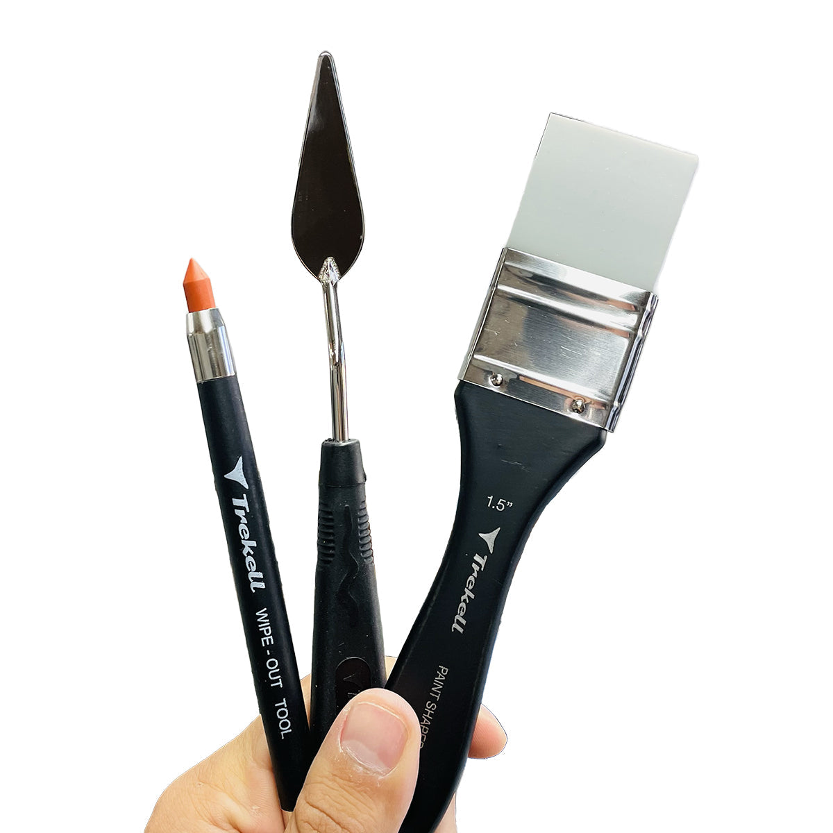 Trekell Alternative Brush Complete Paint Shapers Set of Three