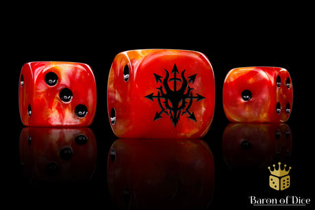Devil Dragon Dice - Fiery Hell