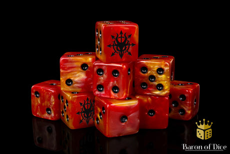 Devil Dragon Dice - Fiery Hell