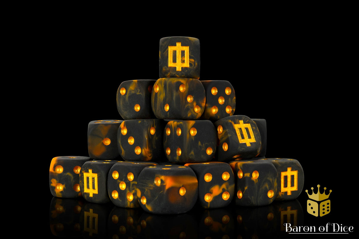 Lava Rune Dice