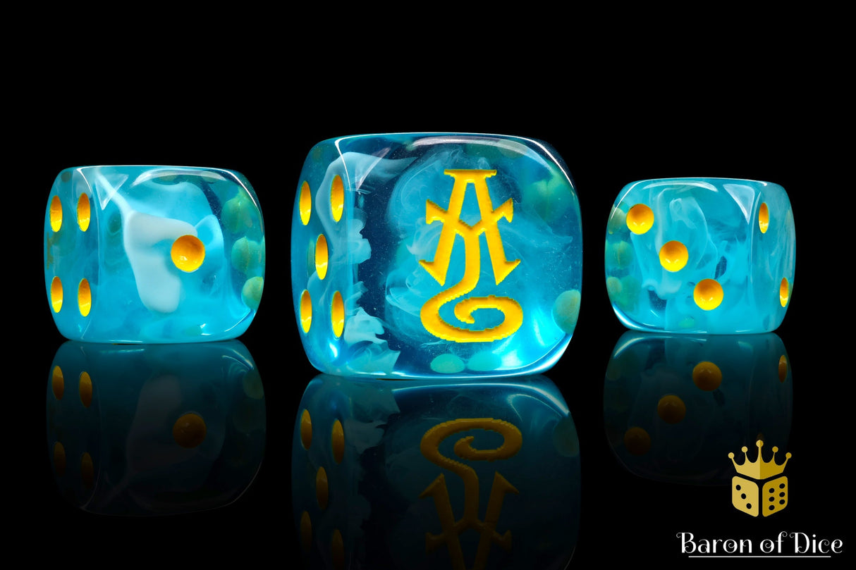 High Elves Dice - Elvish Blue