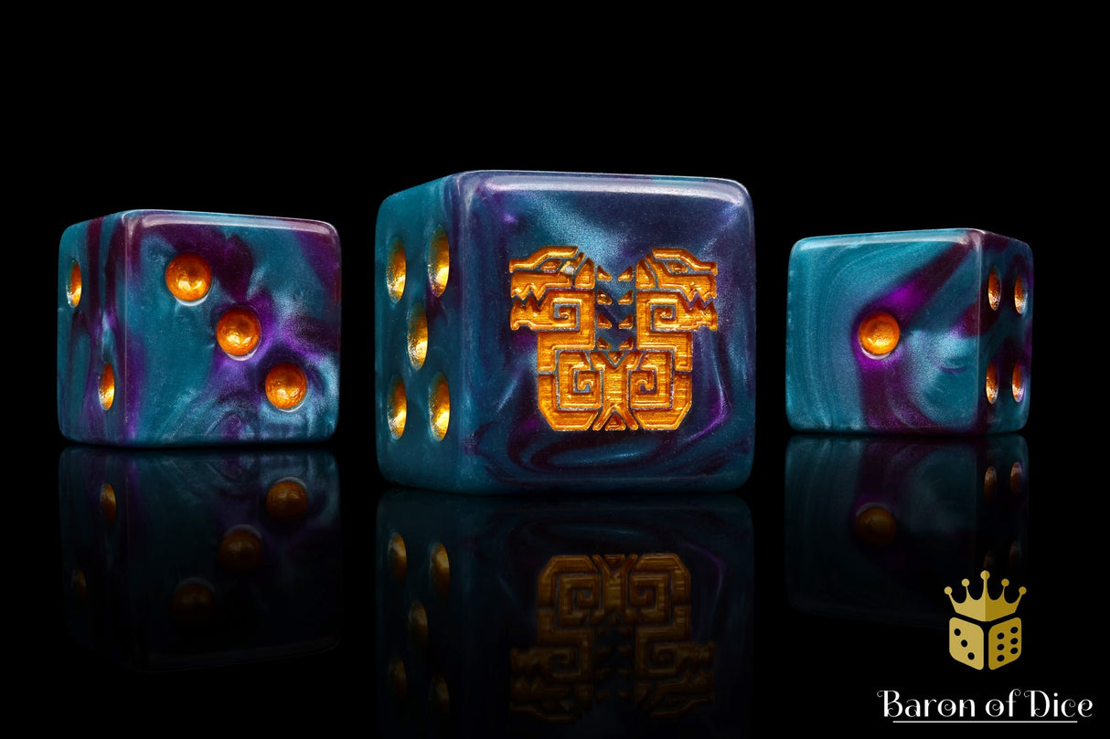 Mayan Lizard Dice