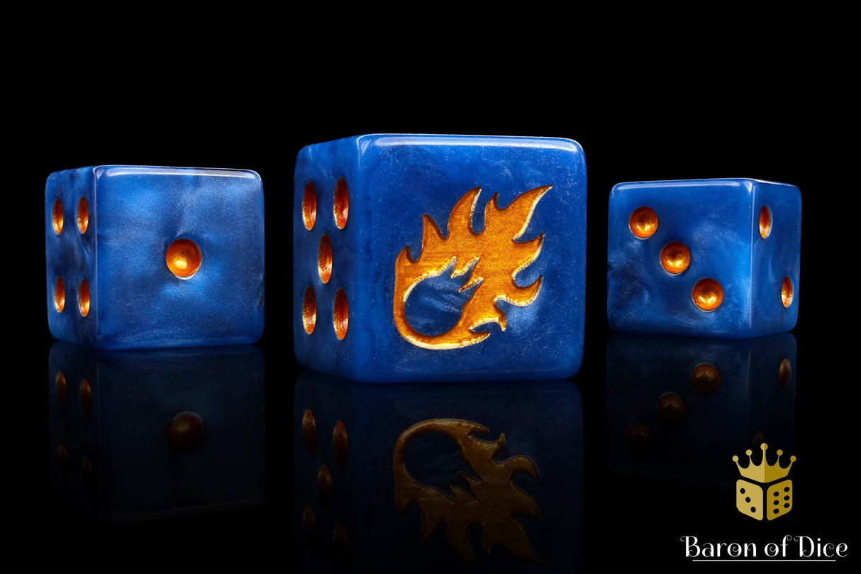 Twin Meteors Dice