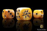 Lightning Hammer Dice - Golden Hues