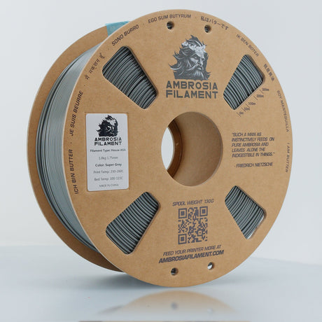 AMBROSIA PLA Filament of the Gods - 1KG Bambu AMS Friendly Cardboard Spools Premium 3D Printing Filament