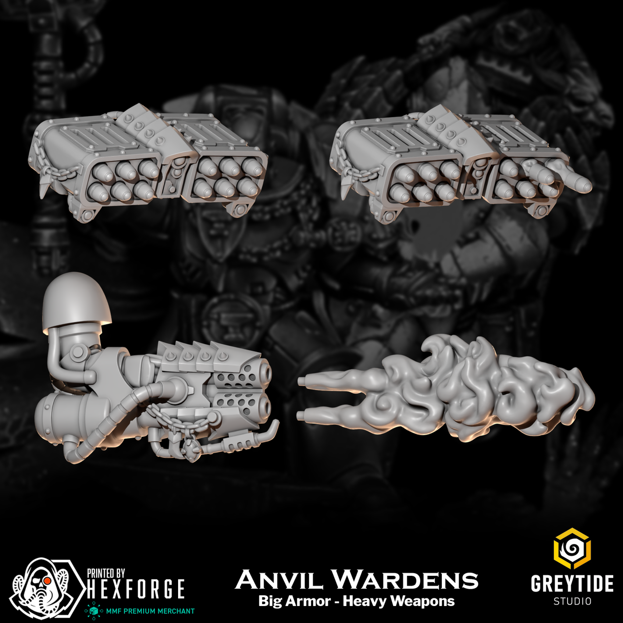 Anvil Wardens - Big Armor: Heavy Weapons