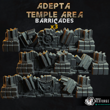 Adepta Temple Area - Barricades