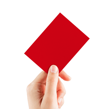 ECLIPSE® Gloss Standard DECK PROTECTOR® Sleeves: Apple Red - 105ct