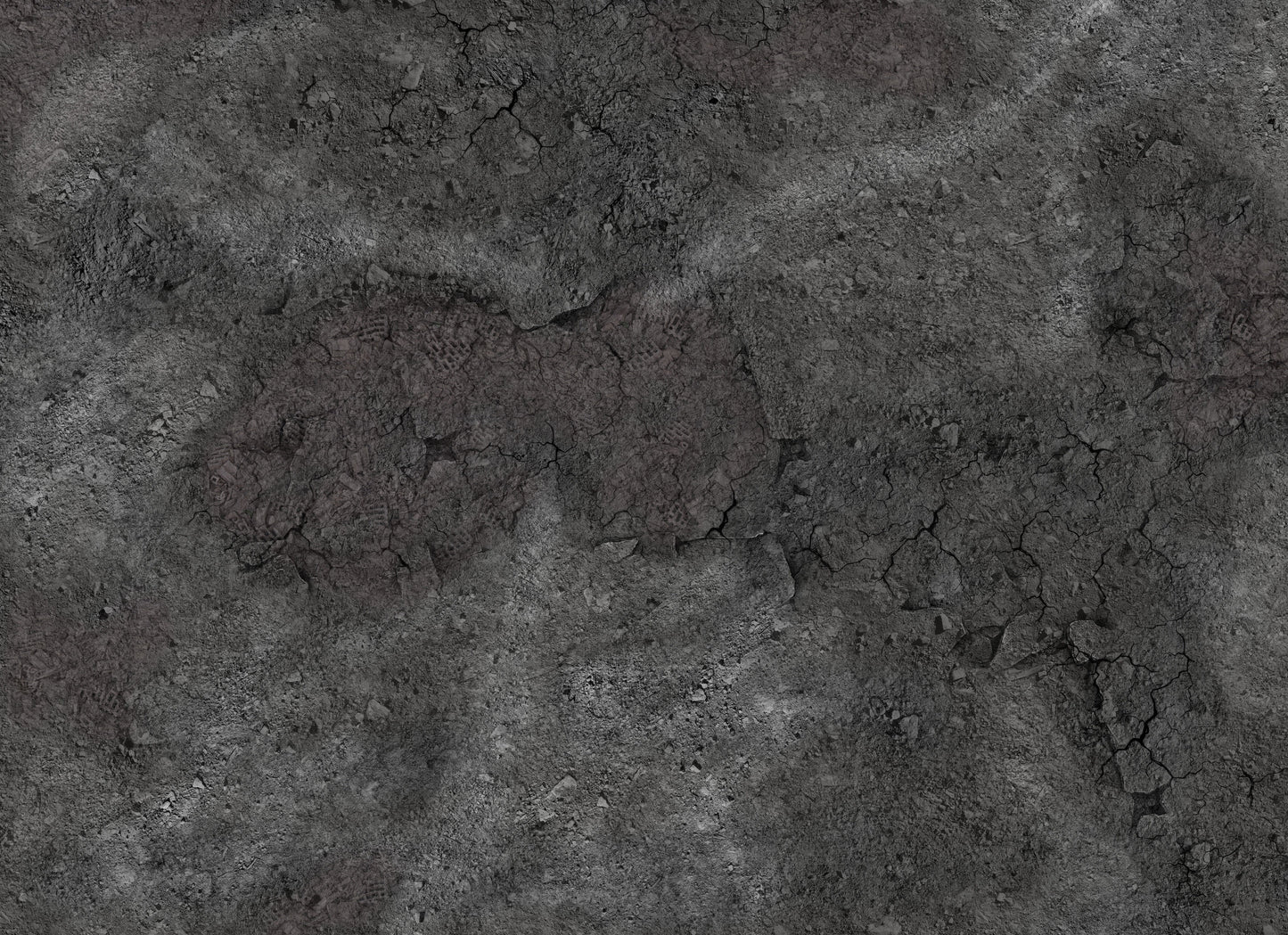 Ashen Wastelands - Neoprene Battle Mat with Bag