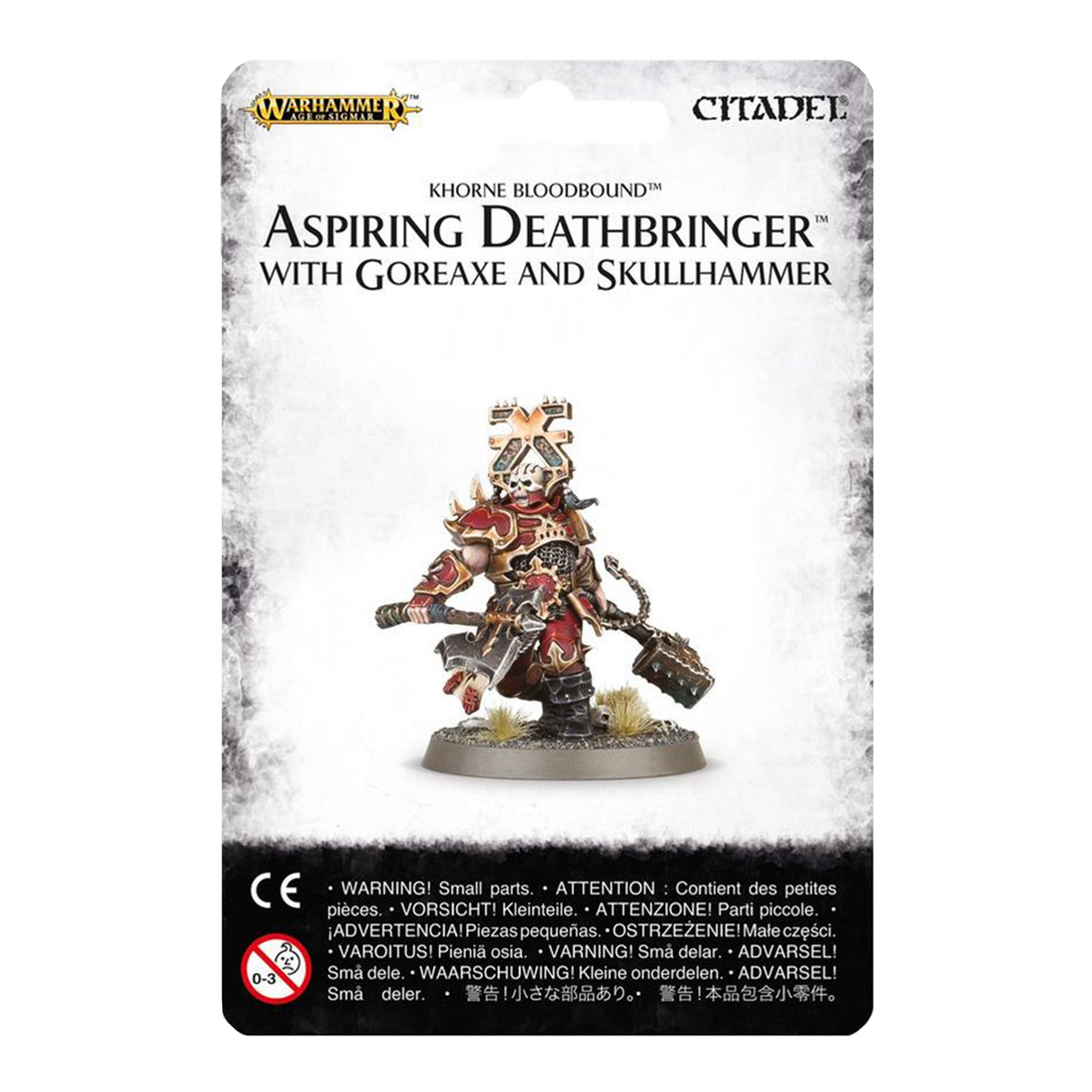 Aspiring Deathbringer with Goreaxe and Skullhammer