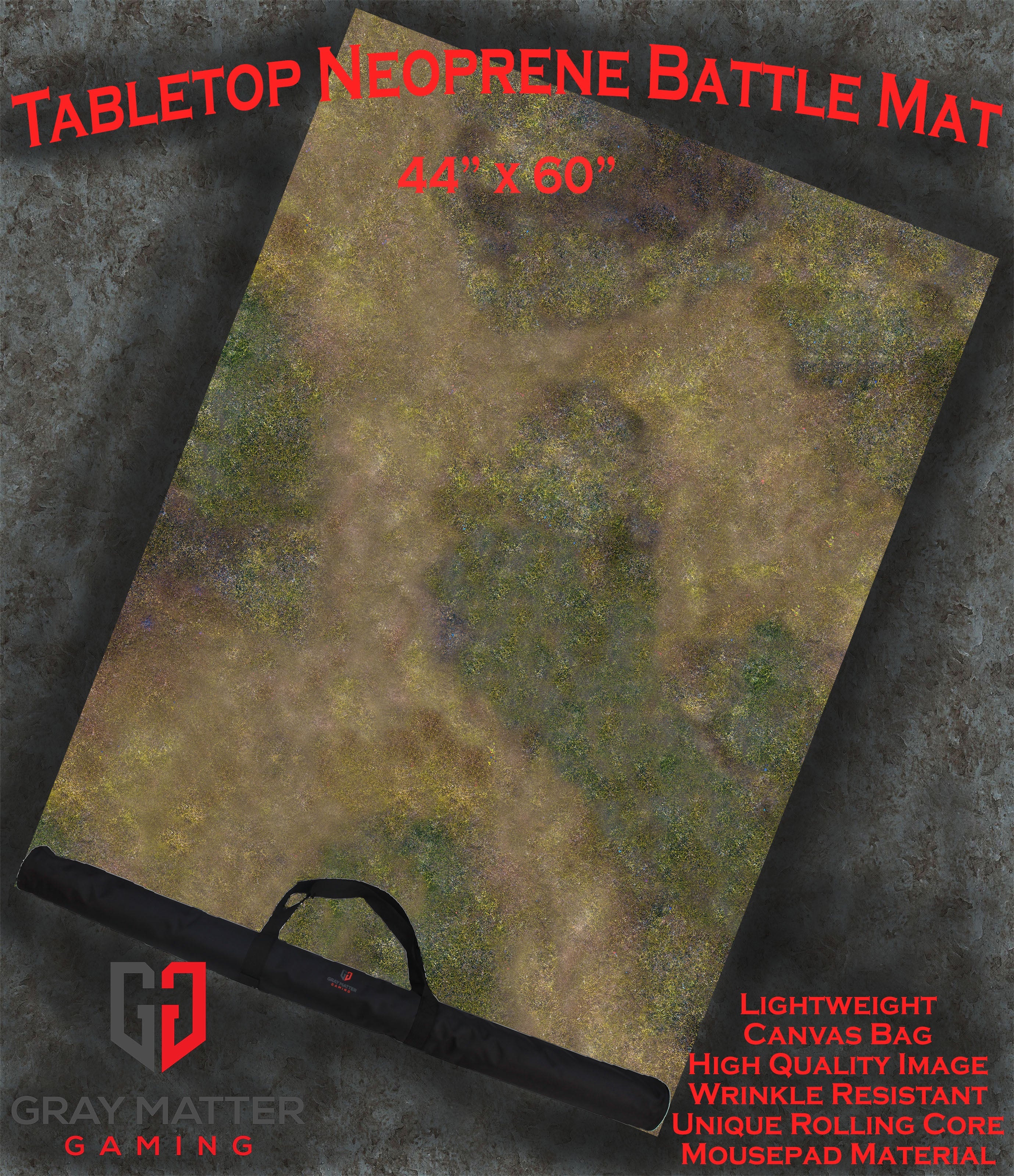 Autumn Prairie - Neoprene Battle Mat with Bag – Wargame Portal