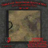 Autumn Prairie - Neoprene Battle Mat - Warhammer, AoS, 40K, Kill Team, MCP, Shatterpoint, Legion, More