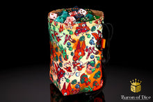 Chaos Lizard | Luxury RPG Dice Bag | Large