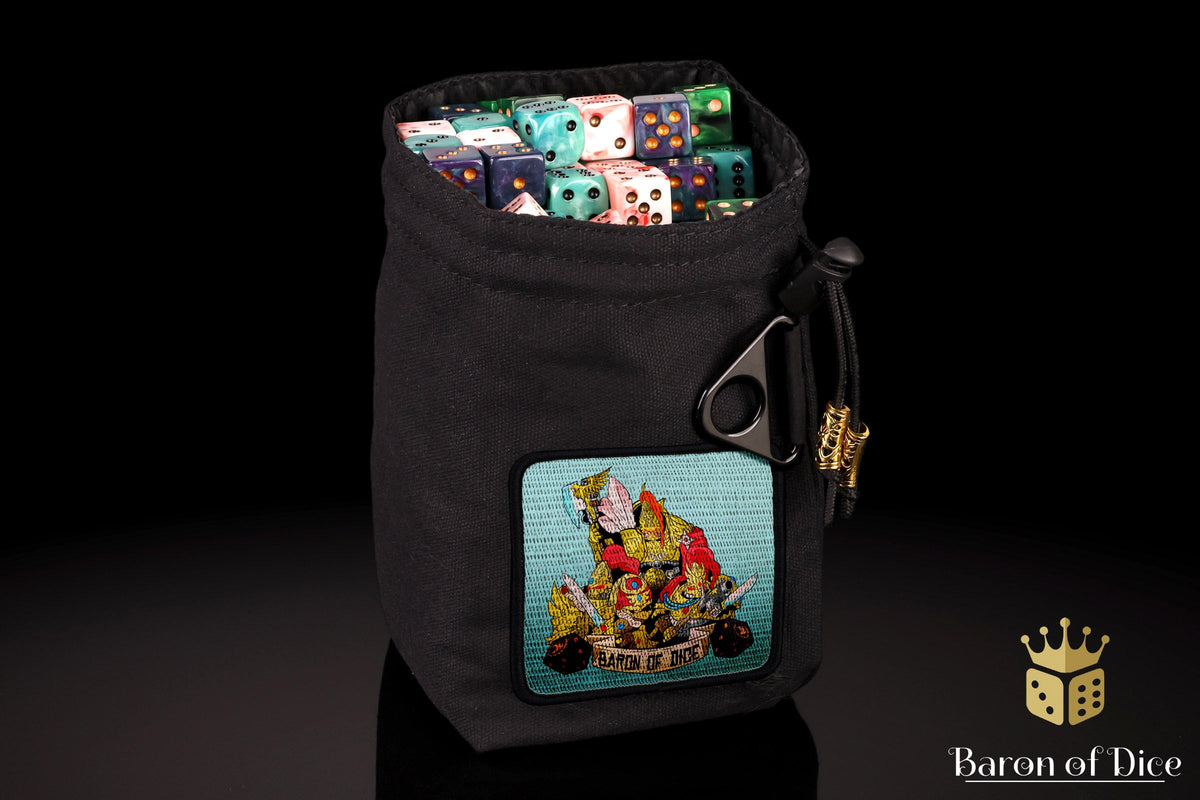 Baron's Dice Bag | Golden Warriors Velcro Patch