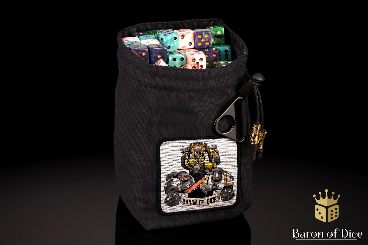 Baron's Dice Bag | Knights Templar Velcro Patch