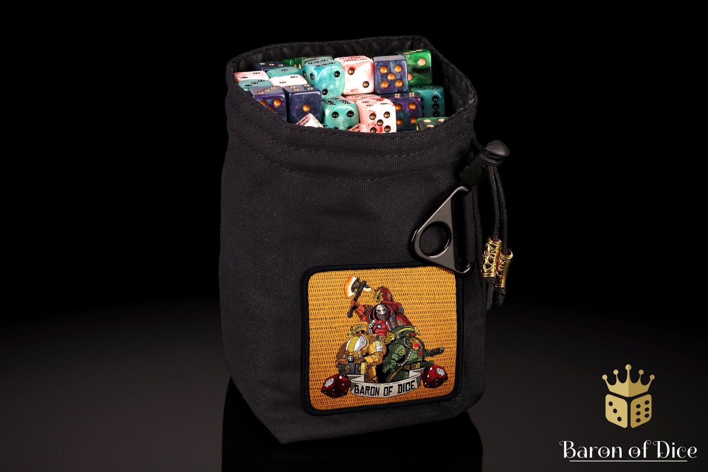 Baron's Dice Bag | Space Dwarves Velcro Patch