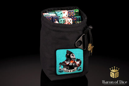 Baron's Dice Bag | Space Sharks Velcro Patch