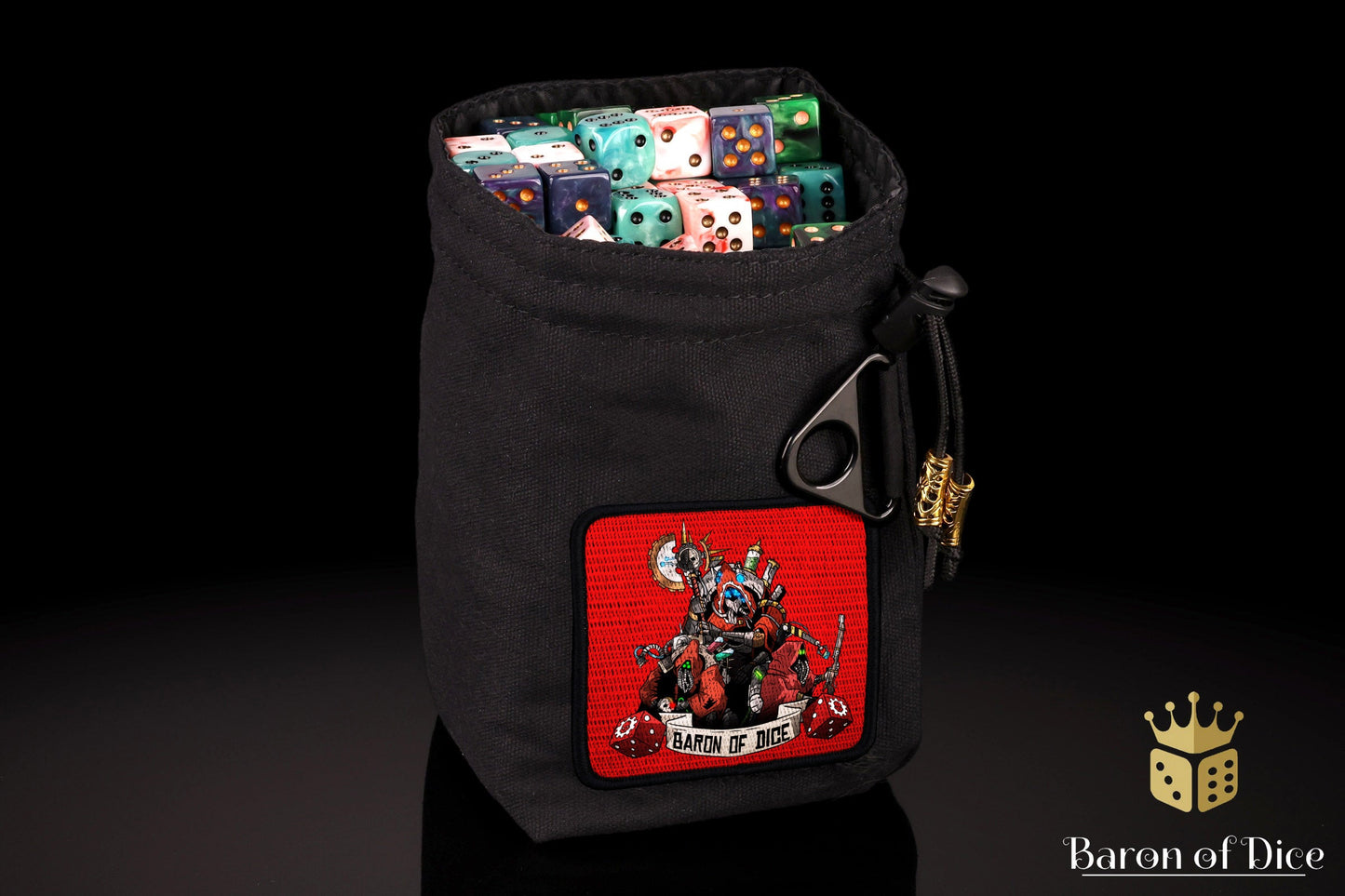 Baron's Dice Bag | Machine Velcro Patch