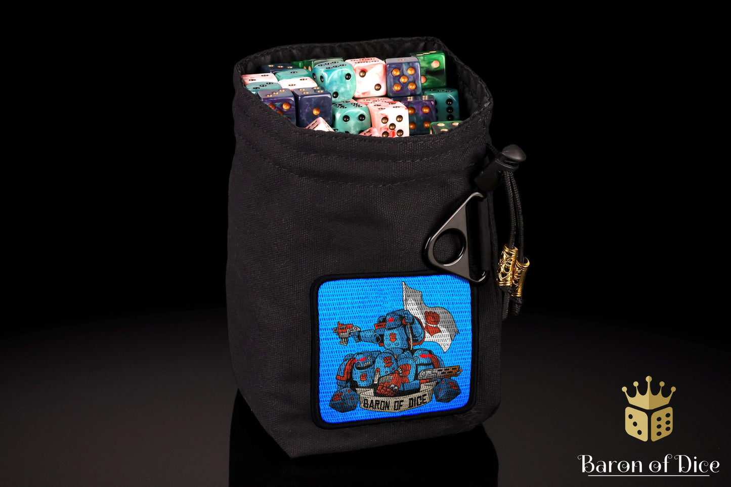 Baron's Dice Bag | Righteous Hands Velcro Patch
