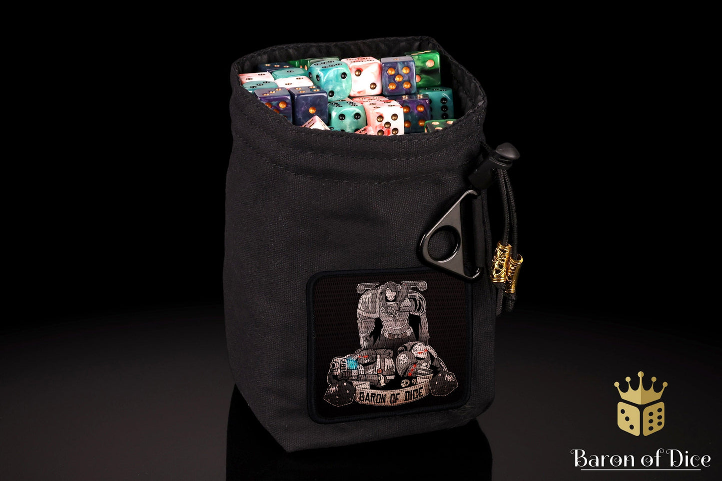 Baron's Dice Bag | Ravens Velcro Patch