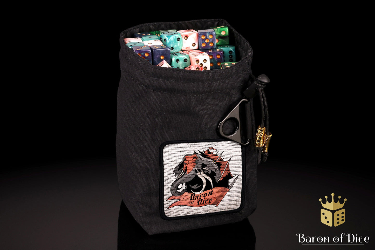 Baron's Dice Bag | Sole Ring | Men of the East Velcro Patch