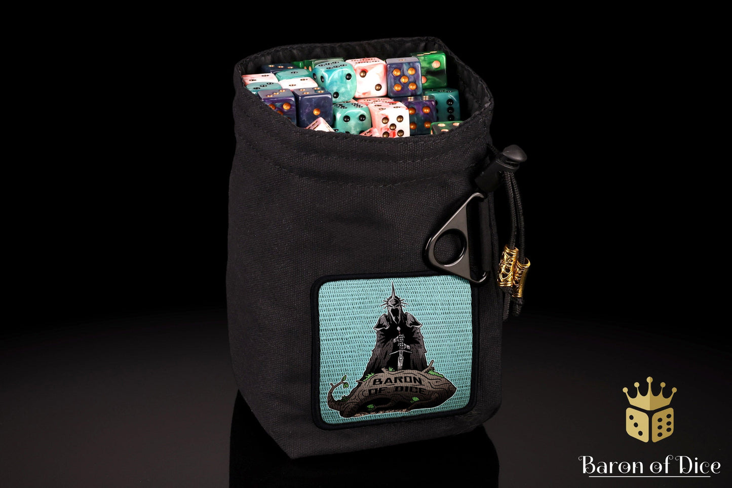 Baron's Dice Bag | Sole Ring | Spectral Knight Velcro Patch